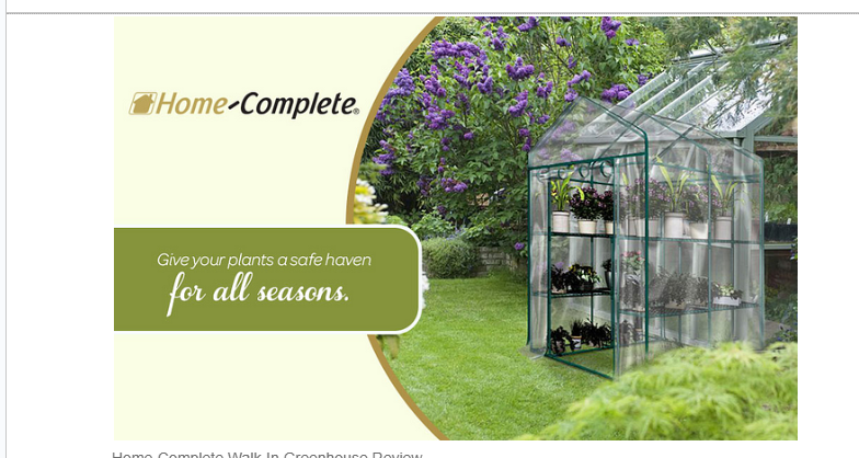 Home-Complete Walk-In Greenhouse Review